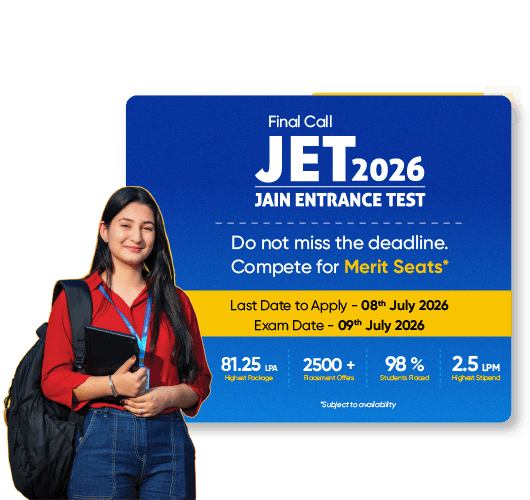 JET 2026 JAIN Entrance Test